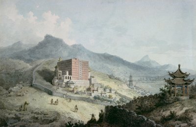 Poo Ta La, or Great Temple of Fo, near Zehol, Tibet, China by William Alexander